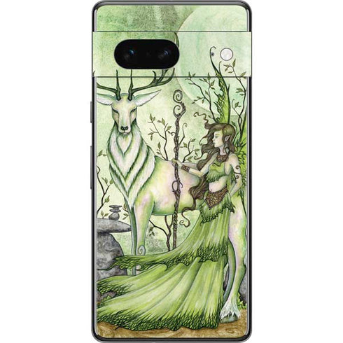 Guardian Fairy and Stag by Amy Brown Pixel Skins